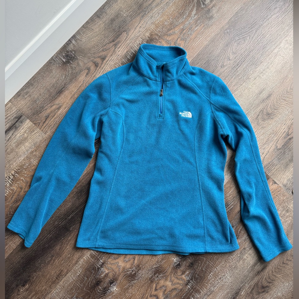 The North Face Blue Quarter-Zip Pullover